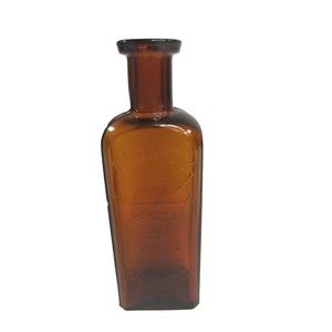 Dickey Pioneer Chemist Bottle 1850 S.F. - Antique Medicine